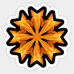 Fire mandala Sticker